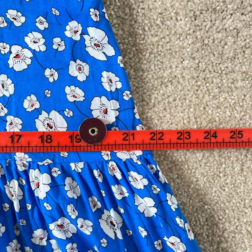BNWT JOE BROWNS Women's Blue Floral Maxi Dress Size 16 - Picture 12 of 14